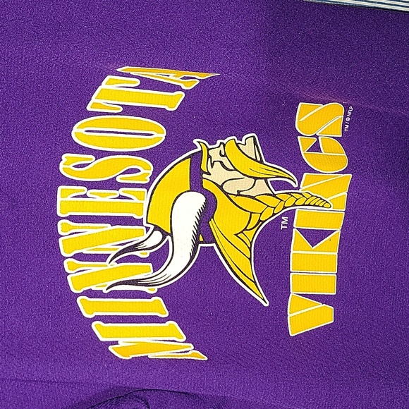 VTG 90S CARTER MN VIKINGS JERSEY 1998 NFLP - Picture 8 of 13